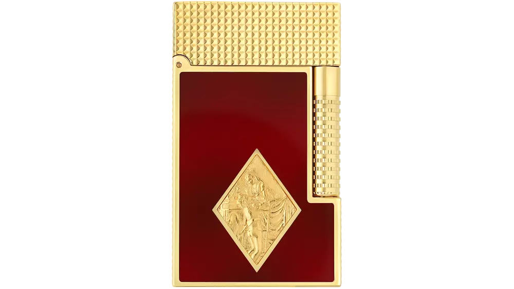 запалка S.T.DUPONT LI LGD CLING RYJ red