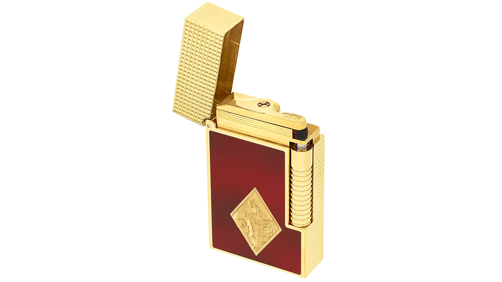 запалка S.T.DUPONT LI LGD CLING RYJ red