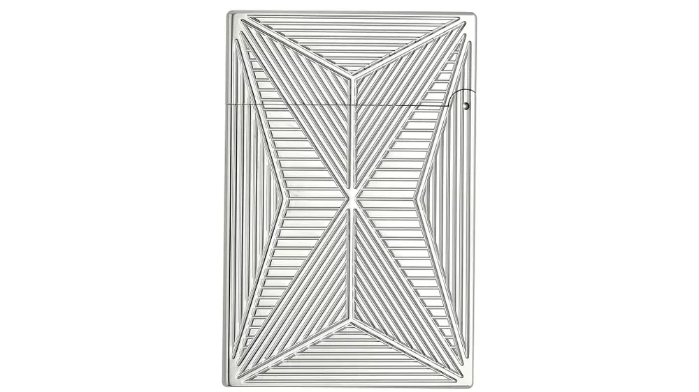 запалка S.T.DUPONT ligne 2 SMALL Fire X silver