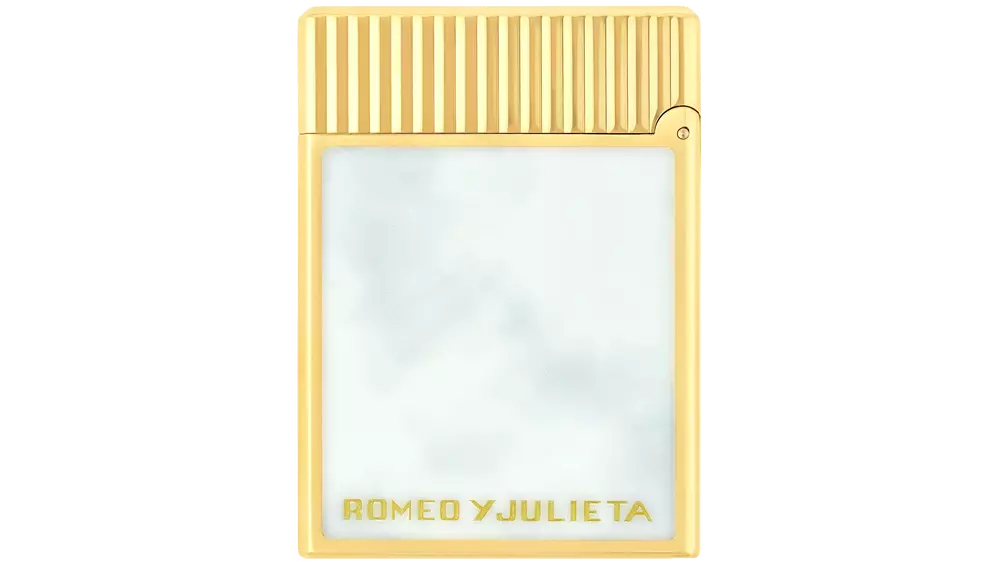 запалка S.T.DUPONT LIGNE 1 LACQUERED ROMEO Y JULIETA WHITE