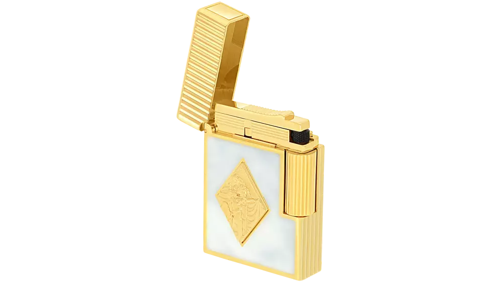 запалка S.T.DUPONT LIGNE 1 LACQUERED ROMEO Y JULIETA WHITE