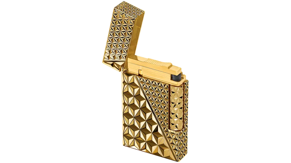 запалка S.T.DUPONT ligne 2 Double Fire X gold