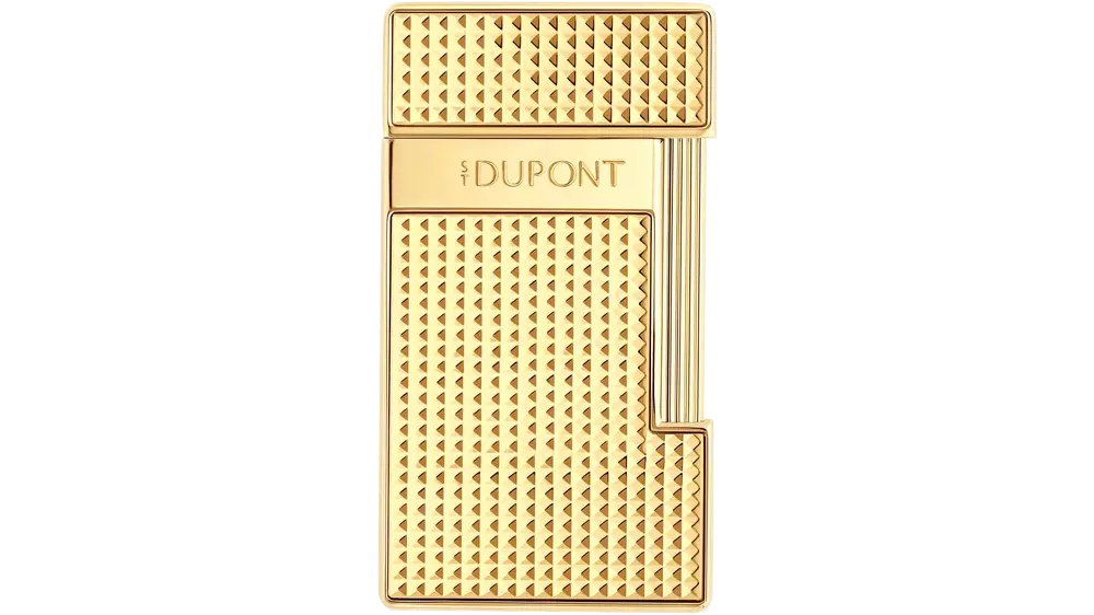 запалка S.T.DUPONT SLIMMY DIAMOND HEAD GOLDEN