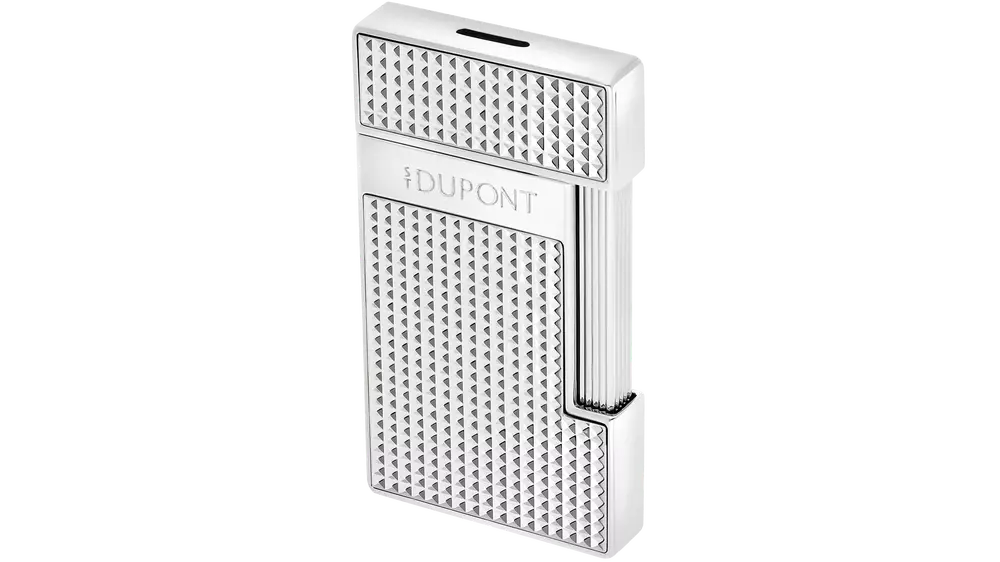 запалка S.T.DUPONT SLIMMY DIAMOND HEAD CHROME