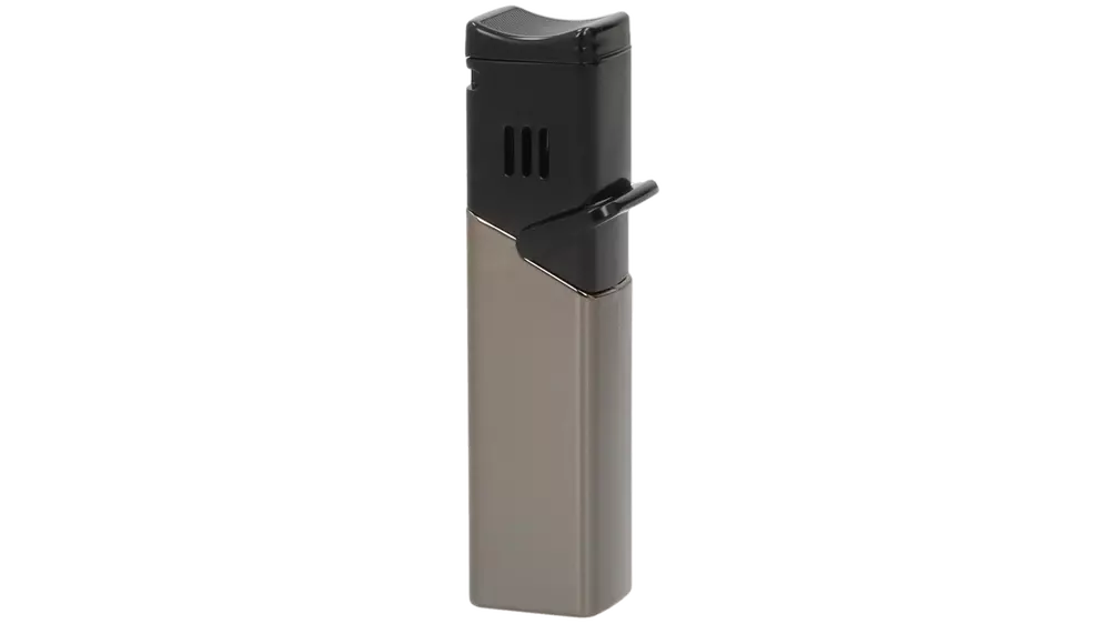 запалка Eurojet 4xjet, black and anthracite + cigar rack