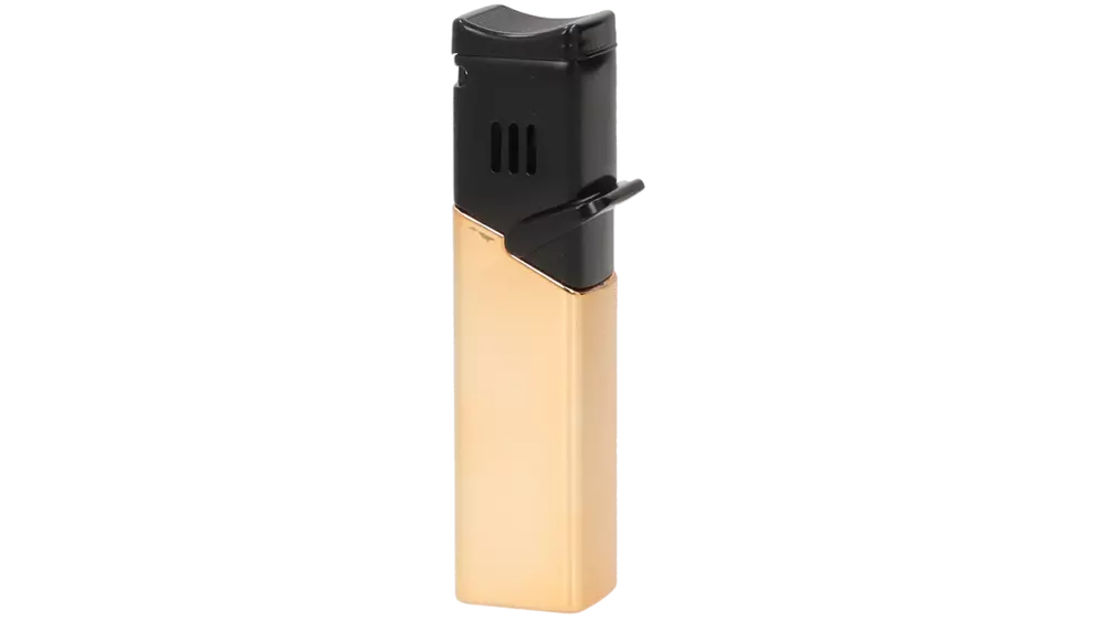 запалка Eurojet 4xjet, black and gold + cigar rack