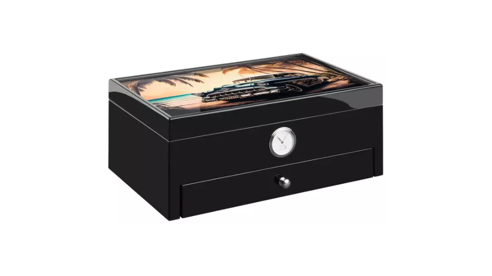 умидор MORICI ROMA Car black Special club edition 100 cig