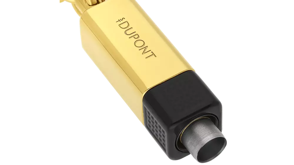 пънч S.T.DUPONT DOUBLE PUNCHER BLACK and GOLDEN