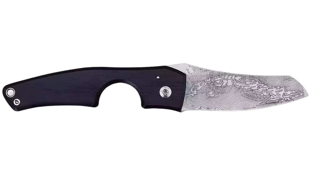 резачка нож Les Fines Lames LE PETIT Compass Cuba Ebony