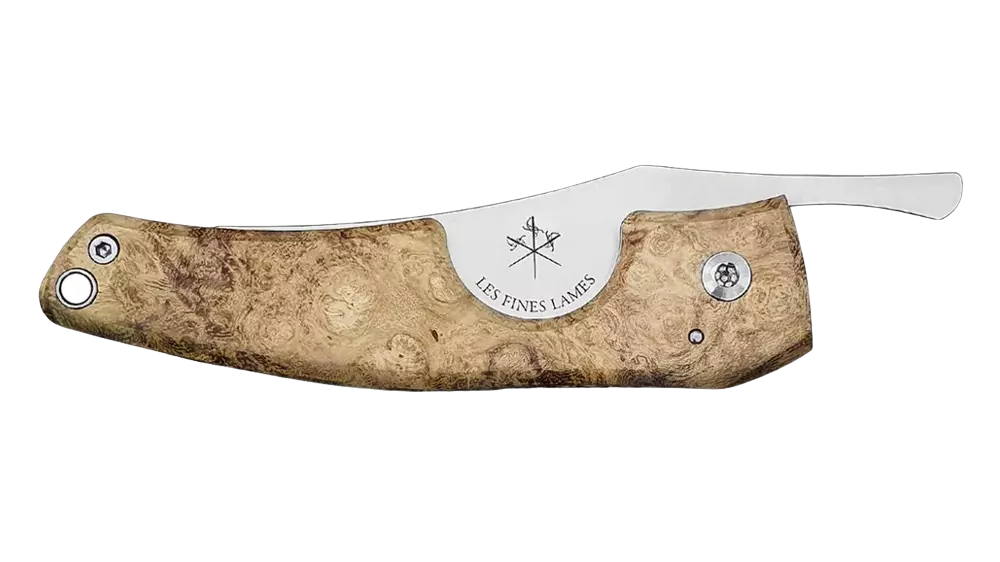 резачка нож Les Fines Lames LE PETIT Compass Nica Acacia Burl