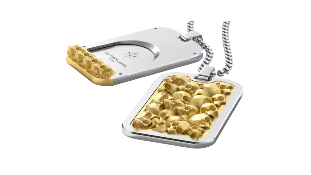 резачка медальон Les Fines Lames Le Tag T100 Ornnia Vanitas