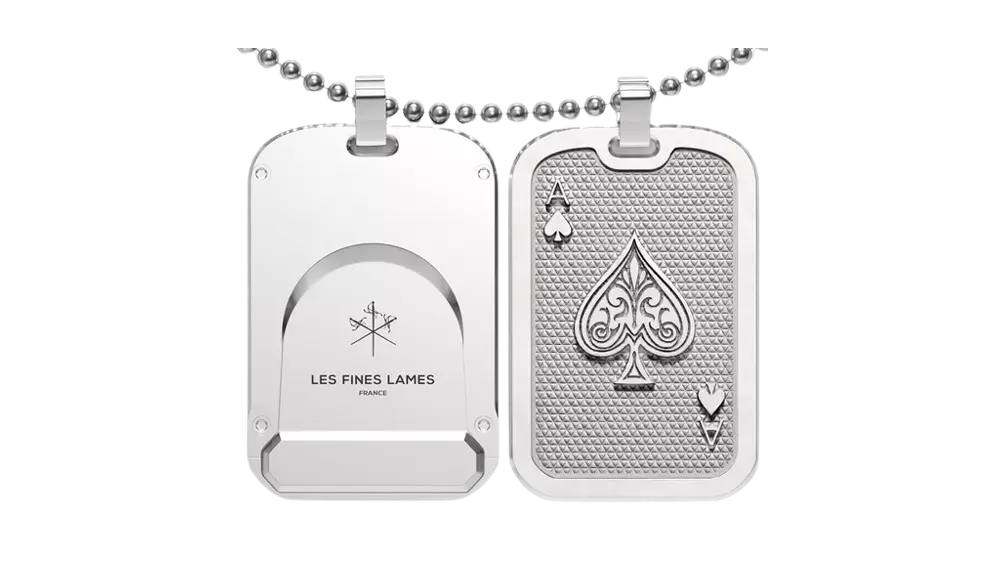 резачка медальон Les Fines Lames Le Tag T100 Ace of Spades