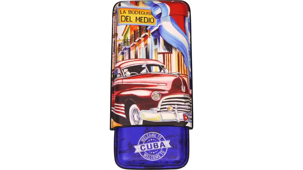 пурера Cuba leather look 3 cig