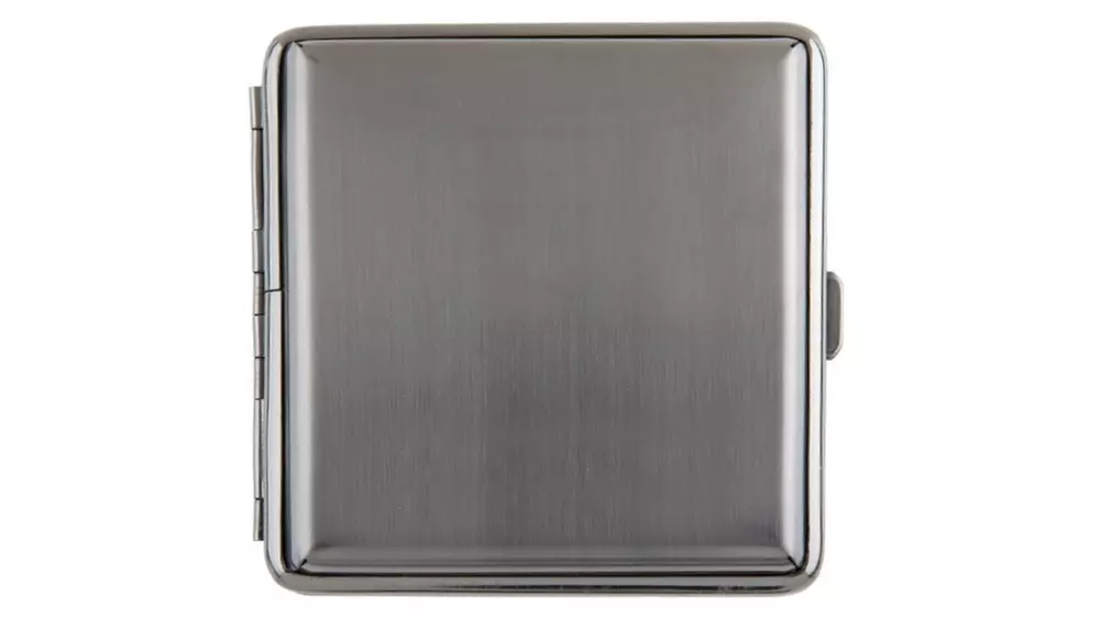 cigarette case Angelo metal anthracite 20pcs/ 85mm