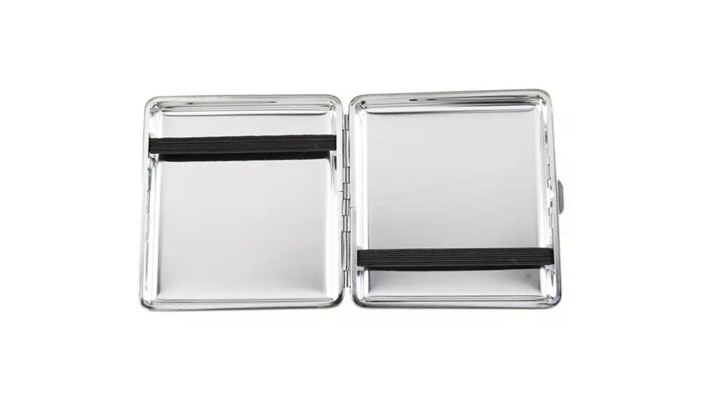 cigarette case Angelo metal anthracite 20pcs/ 85mm