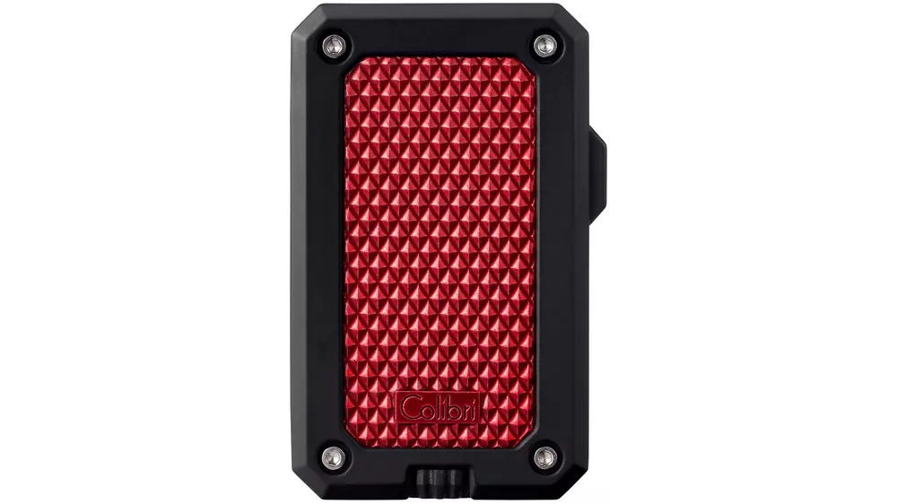 lighter Colibri RALLY black+ red jet