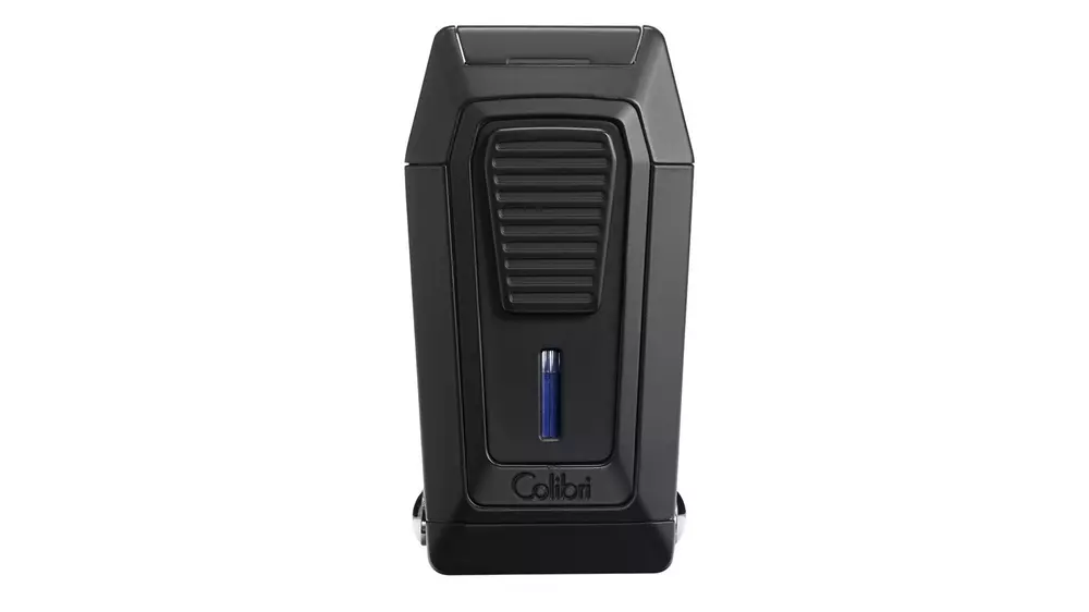 запалка Colibri QUANTUM Black III flame jet +V cutter