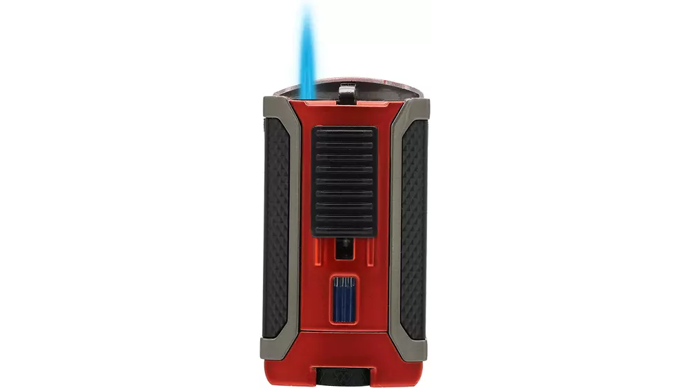 lighter Colibri APEX red matt