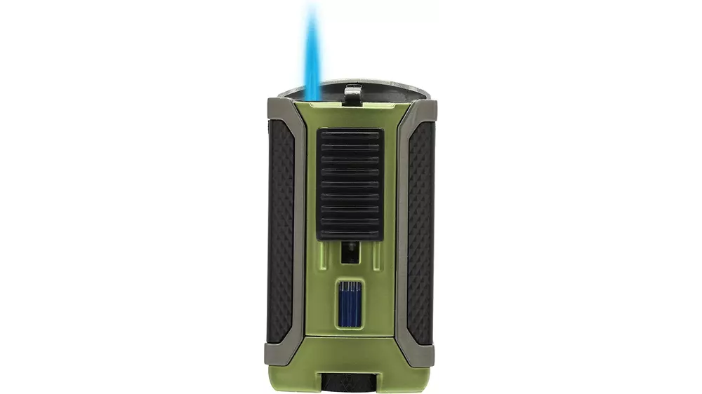 lighter Colibri APEX green matt