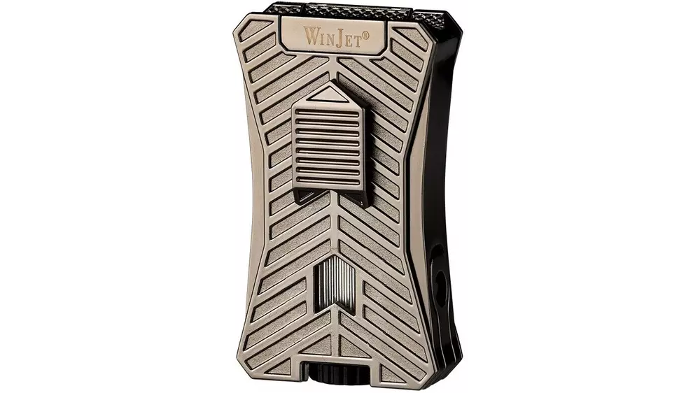 запалка Winjet Premium dark gun 2xJet+Punch+cigar rack