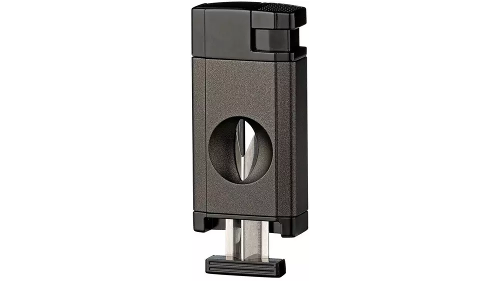 запалка Winjet Premium 2xJet+ V Cut black