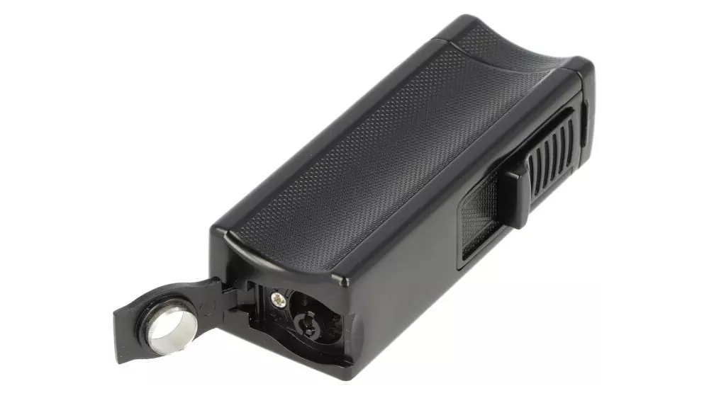 запалка EUROJET 1xJet black + punch, cigar rack 221014