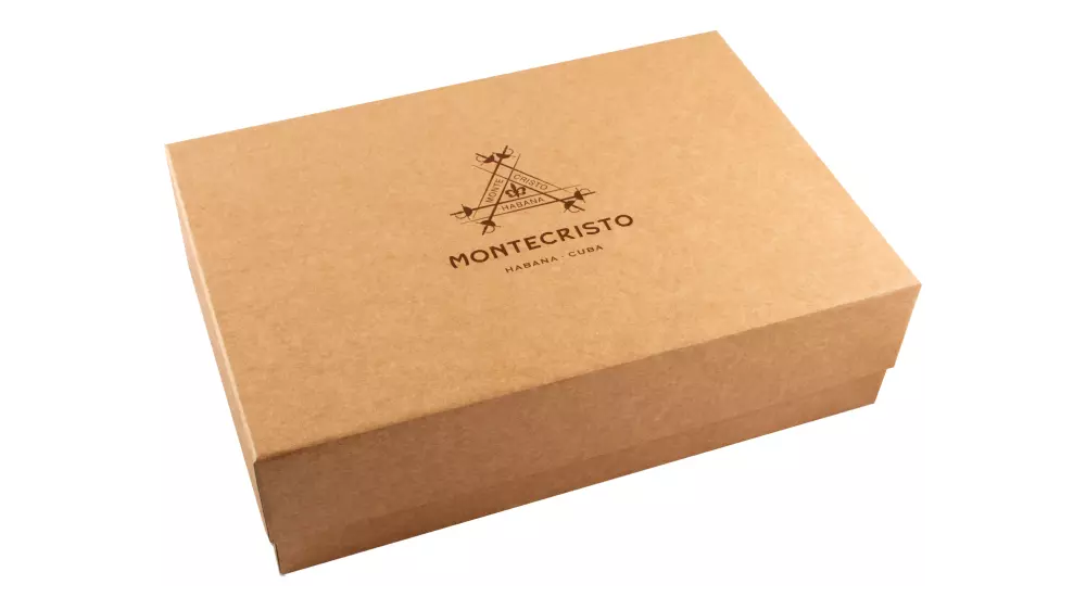 умидор MONTECRISTO Travel brown leather 5 cig