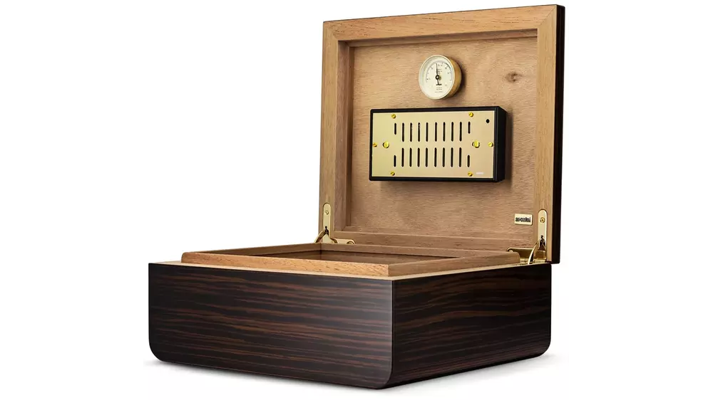 умидор ADORINI Novara M deluxe ebony 75 cig