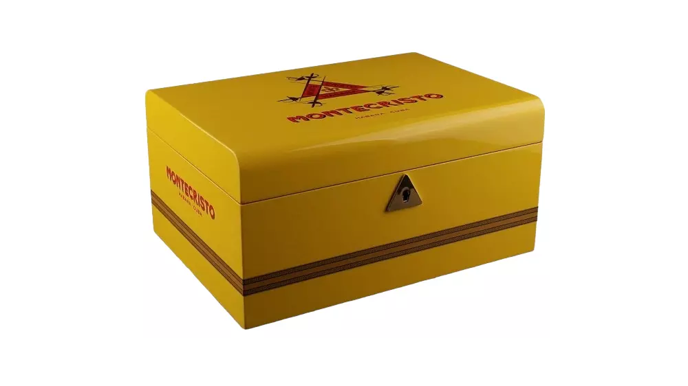 humidor MONTECRISTO Yellow 50 cig