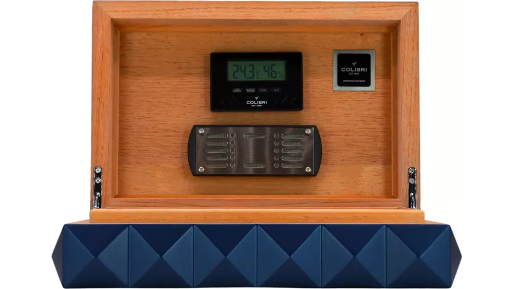 умидор Colibri QUASAR blue 40 cig