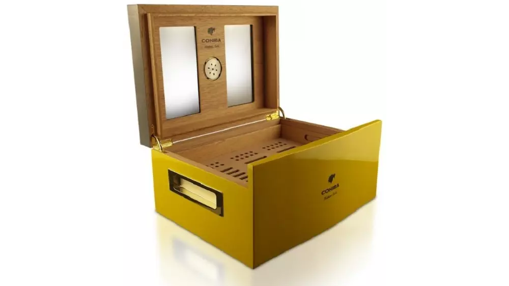 умидор COHIBA Marca Global glass 50 cigars