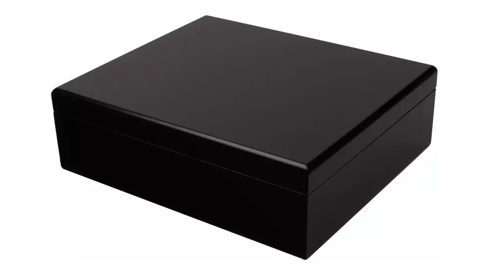 умидор сет Black ashtray, cutter and cigar case