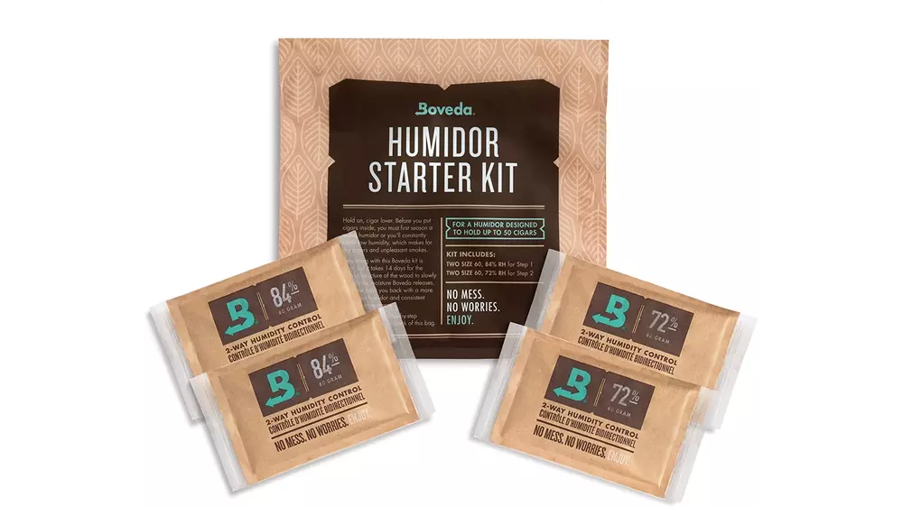 humidifier starter set BOVEDA 25-50 cigars