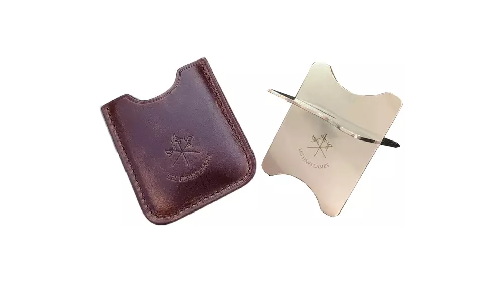 поставка за пури Les Fines Lames Cigar Stand Tan leather