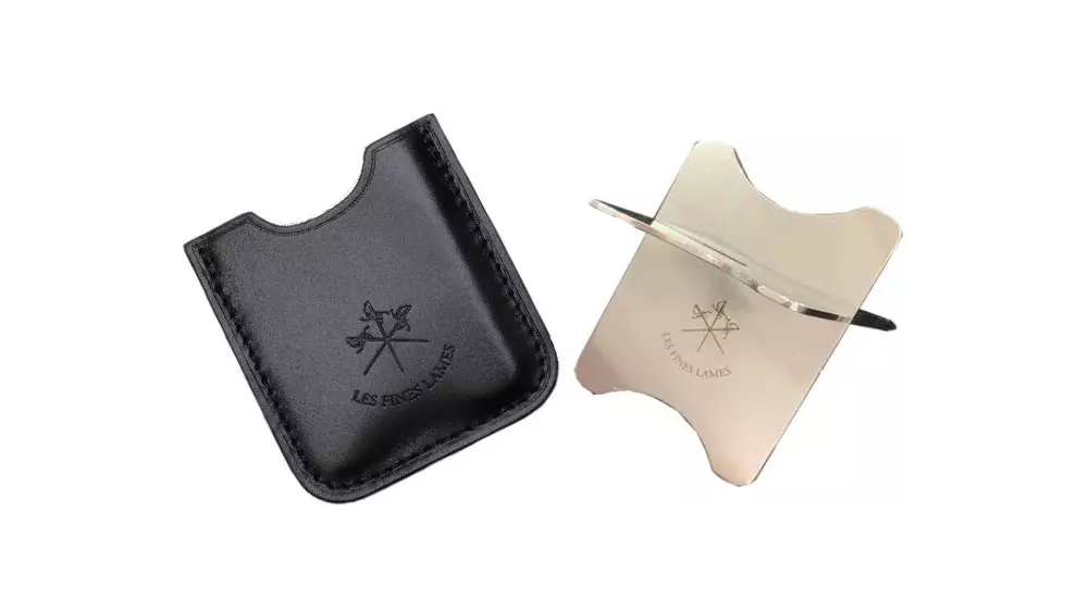 поставка за пури Les Fines Lames Cigar Stand Black leather