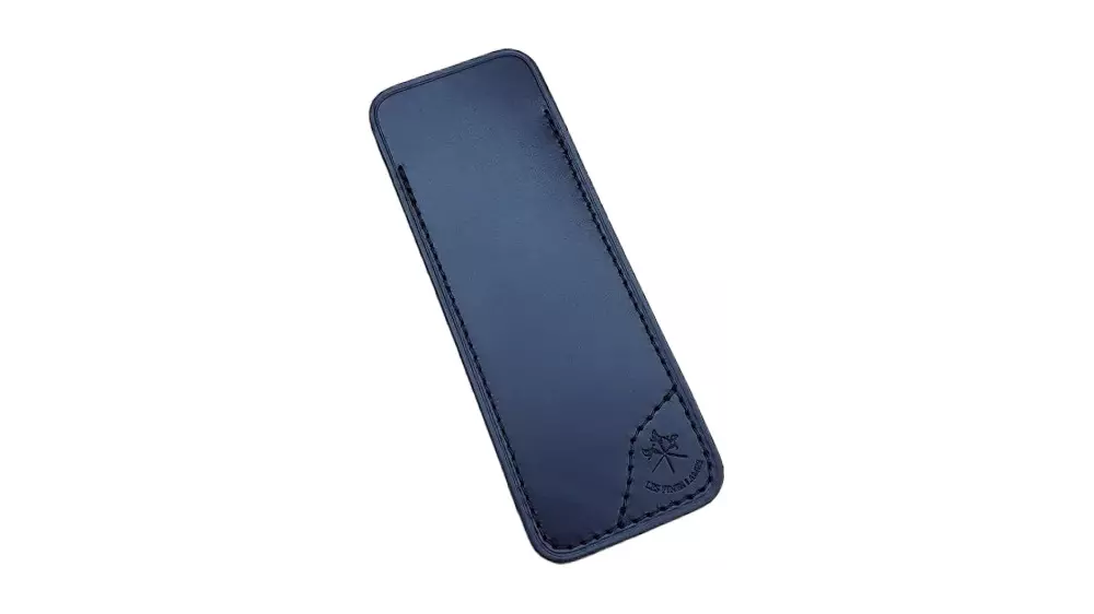 калъф за нож Les Fines Lames Petrol blue