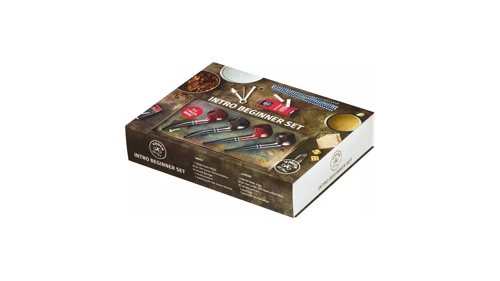 gift set Vauen Beginner INTRO#3 bent gray