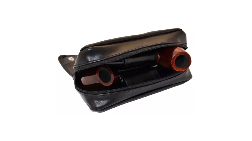 pipe case Pipe Bag black brown for 2pcs