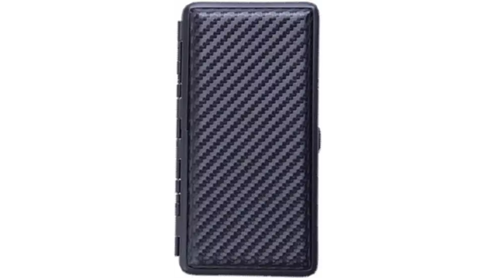 табакера Angelo PU, black, rubber 100 mm