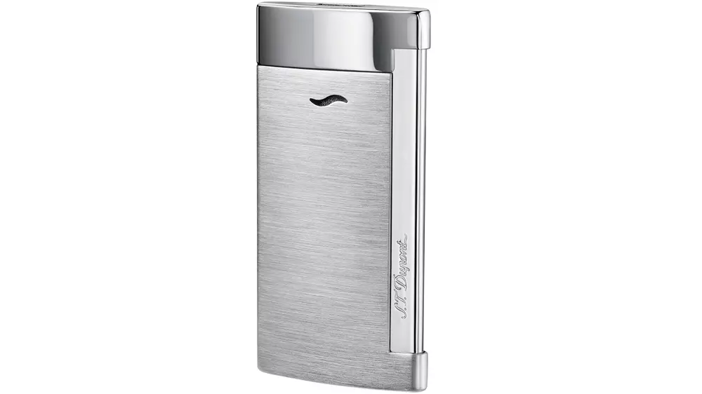 lighter  S.T.DUPONT Slim 7 brushed chrome