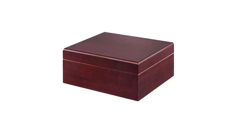humidor set Angelo Cherry - ashtray, cutter and cigar case