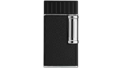 lighter Colibri JULIUS Black and Chrome