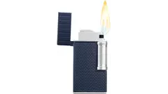 lighter Colibri JULIUS Navy blue and Chrome