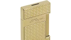 lighter S.T.DUPONT Slimmy diamond head gold