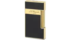 lighter S.T.DUPONT SLIMMY black lacquer/golden