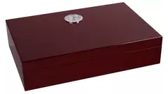 умидор Travel cherry wood veneer for 10 cig
