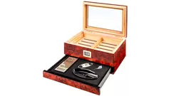 умидор сет Angelo brown – ashtray and cutter 25 cig