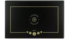 humidor S.T.DUPONT Cigar club matte black 100 cigars