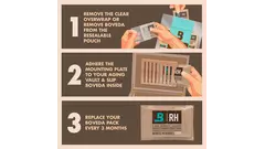 овлажнител BOVEDA size 60, 65%