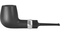 pipe Vauen Tuerca black smooth straight